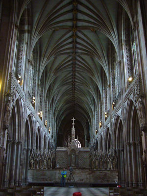 Cathedral for scanning