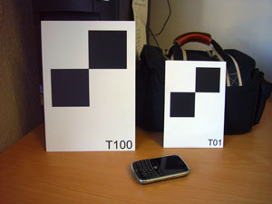 3D Scanner Checkerboard Targets for use with Faro Focus 3Ds / X330 Scanners